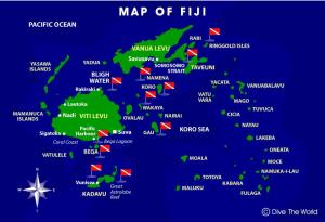 Fiji Map